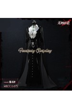 Path to Nowhere Oak Casket Collaboration HappyZoo Black Dress Cosplay Costume